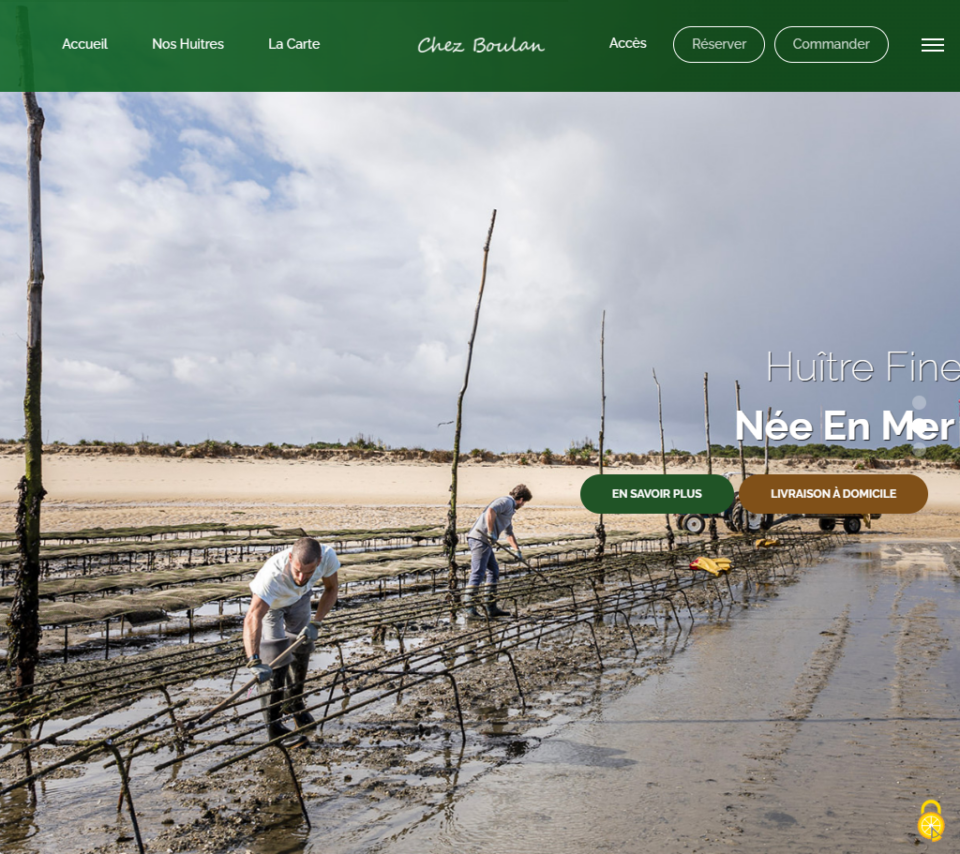 Chez Boulan - oyster farm